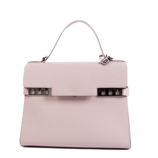 Delvaux Tempête MM Nude Supple Calf Labellov Buy and Sell Authentic Luxury