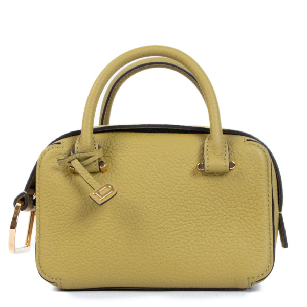 Delvaux Cool Box Nano Aloe Taurillon Soft Labellov Buy and Sell