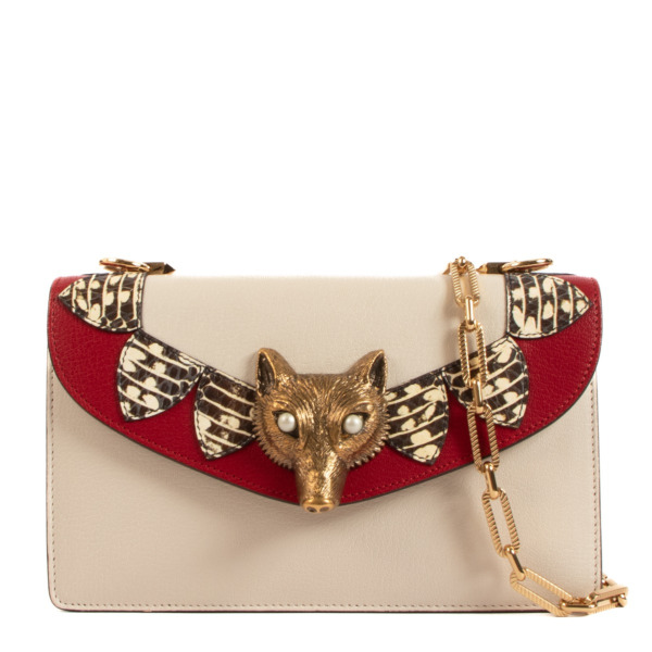 Gucci seseme Fox Buckle