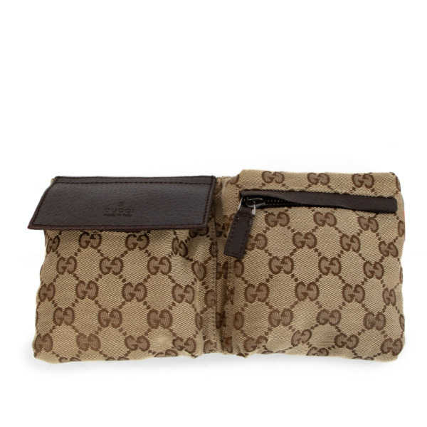 Gucci GG Canvas Mini Belt Bag ○ Labellov ○ Buy and Sell