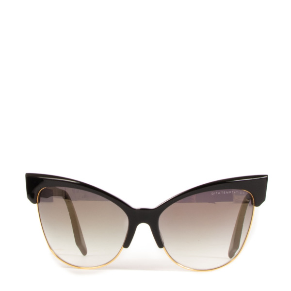 Dita Black Cat Eye Temptation Sunglasses Labellov Buy and Sell