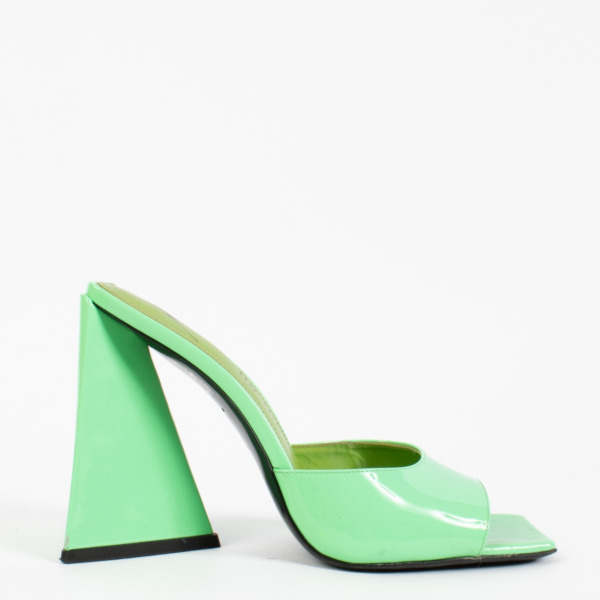 【THE ATTICO】 DEVON グリッター ミュール THE ATTICO Devon glittered leather mules | NET-A-PORTER