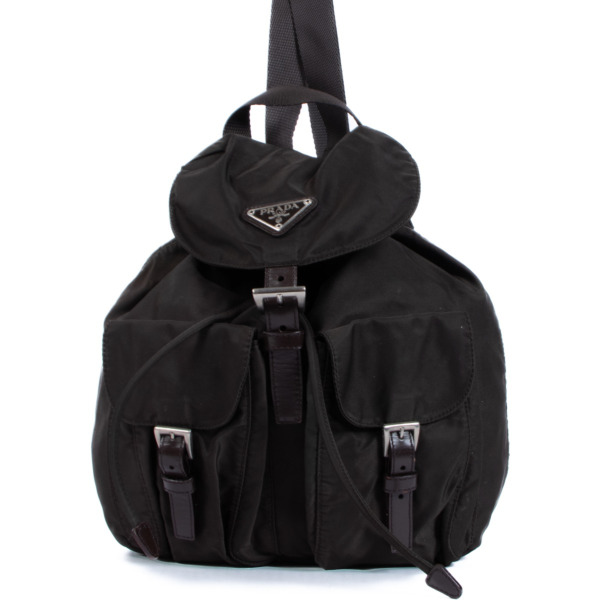 Prada backpack second hand sales