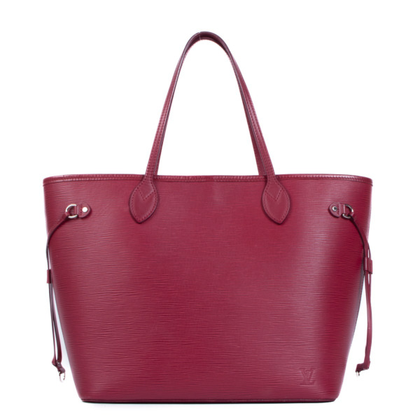 Louis Vuitton Fuchsia Epi Leather Neverfull MM ○ Labellov