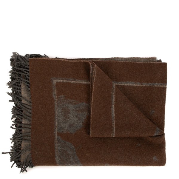 Hermès Knight Throw Blanket Labellov Buy and Sell Authentic Luxury