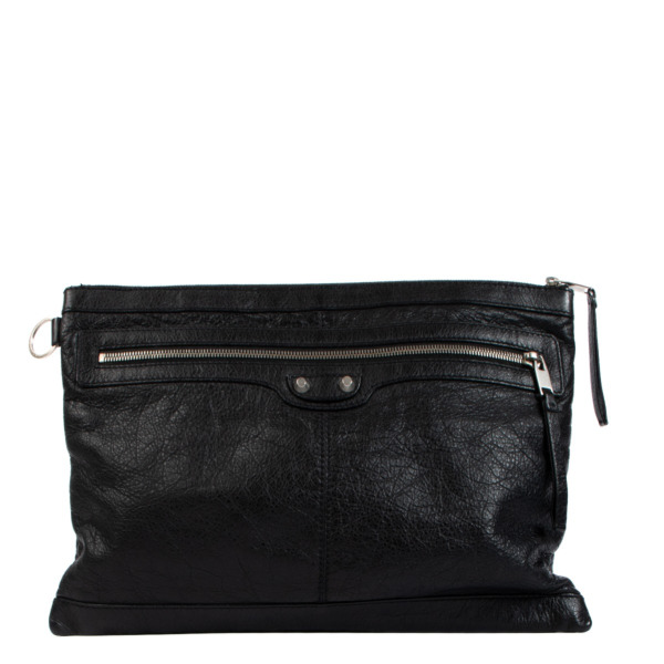 Balenciaga clutch black outlet