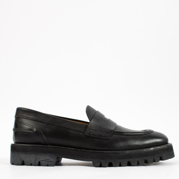 DRIES VAN NOTEN黒 レザー36 パーティー 最終値下げ✨【極美品】 Dries Van Noten Black Loafers - Size 38 ○ Labellov ○ Buy