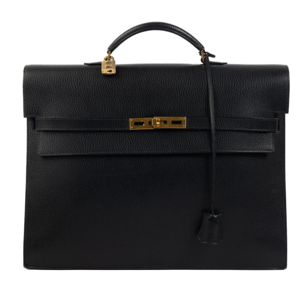 Hermes Kelly Depeches 38 Briefcase Labellov Buy and Sell Authentic Luxury