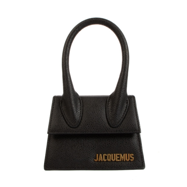 JACQUEMUS レザー ショルダーバッグ ブラック JACQUEMUS Le Chiquito Noeud レザー ショルダーバッグ | NET-A