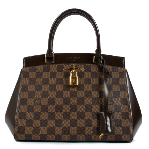 Louis Vuitton Rivoli PM Damier Ebene Canvas Labellov Buy and Sell Authentic Luxury