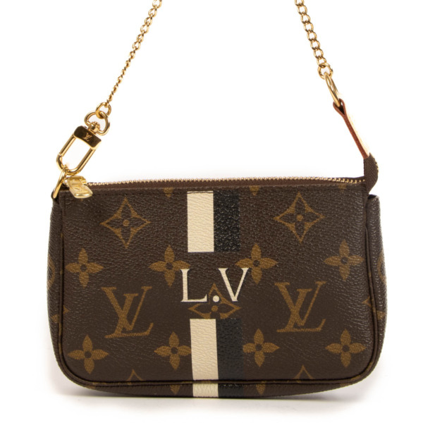 Louis Vuitton Mini Pochette Accessoires My LV Heritage Monogram Labellov Buy and Sell Authentic Luxury