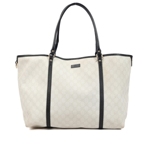 Gucci tote online bag white