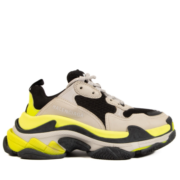 Balenciaga yellow black clearance