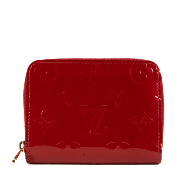 Louis Vuitton Cherry Monogram Patent Leather Wallet Labellov Buy and