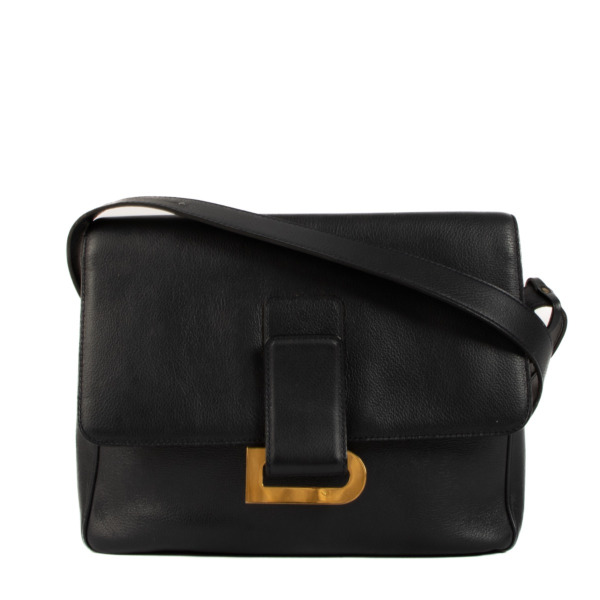 Delvaux Blue Poirier Crossbody Bag ○ Labellov ○ Buy and