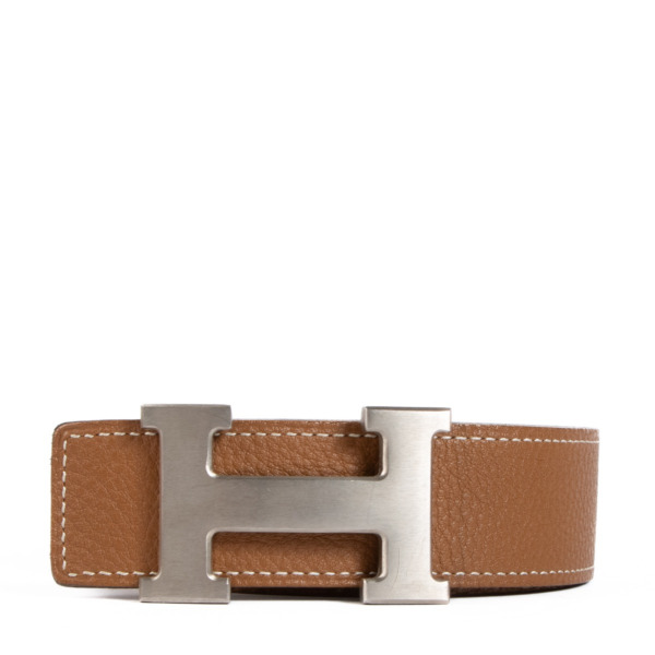 Hermès Gold Constance H Belt - Size 95 ○ Labellov ○ Buy