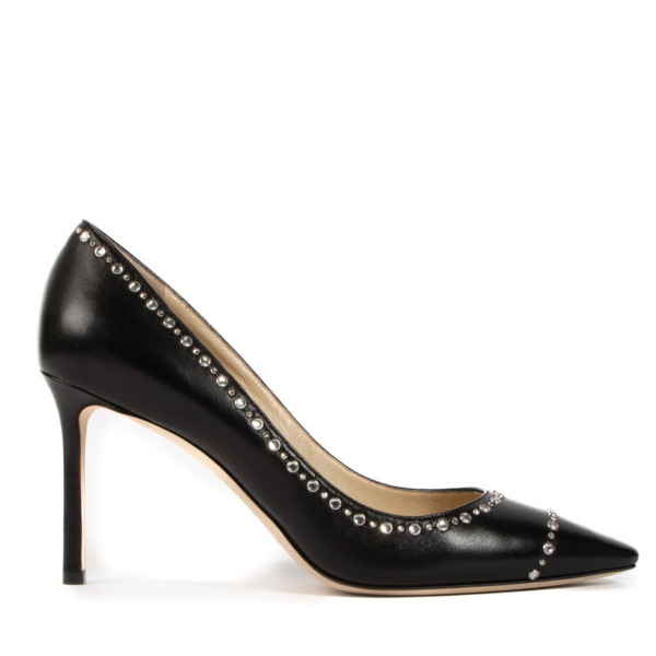 Jimmy choo romy 85 black new arrivals