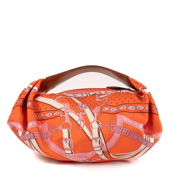 【Orange Poppy / Gold】HERMES Sursoie To Go バッグ Hermès Orange Poppy La Promenade du Matin Balusoie Bag
