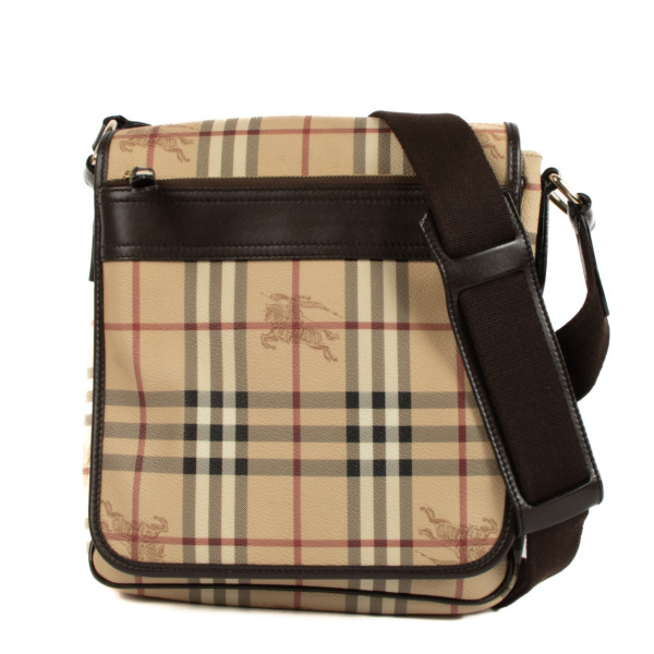 BURBERRY checked messenger bag【関税送料込】 Burberry Pillow Checked Messenger Bag | Green | FARFETCH