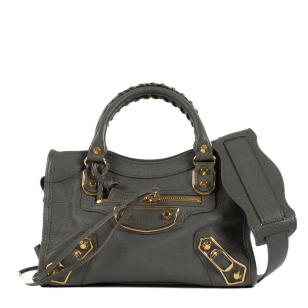 バッグ 00s BALENCIAGA leather mini Boston bag BALENCIAGA Handbag Mini Boston Bag Leather 00s Vintage Used