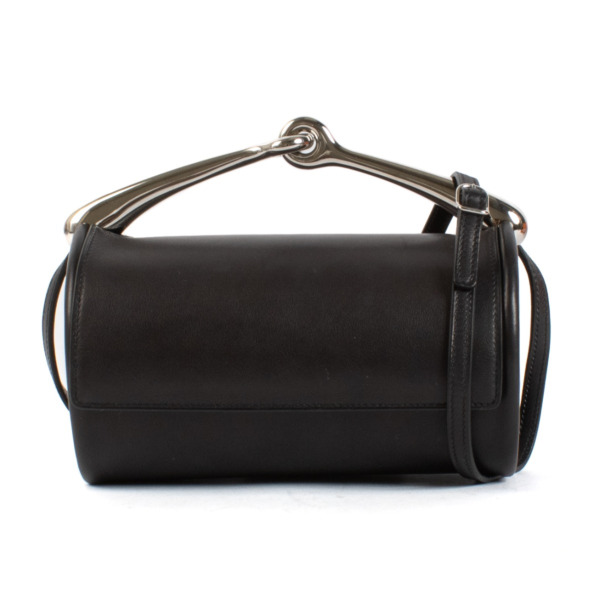 Hermes Maximors Black Volupto PHW Labellov Buy and Sell Authentic Luxury