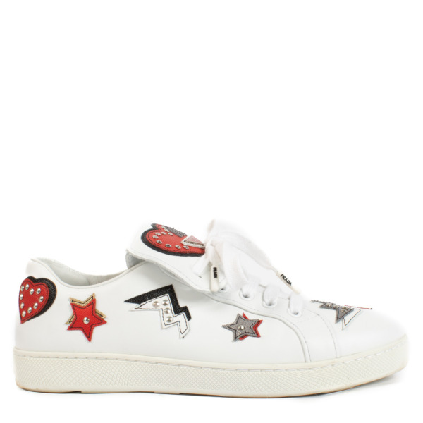 Prada heart sneakers 2025