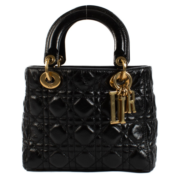 【ヴィンテージ】Rank:B☆Dior BLACK カロ スモール バッグ BUYMA VINTAGE 中古 【ヴィンテージ】Rank:B☆Dior BLACK カロ