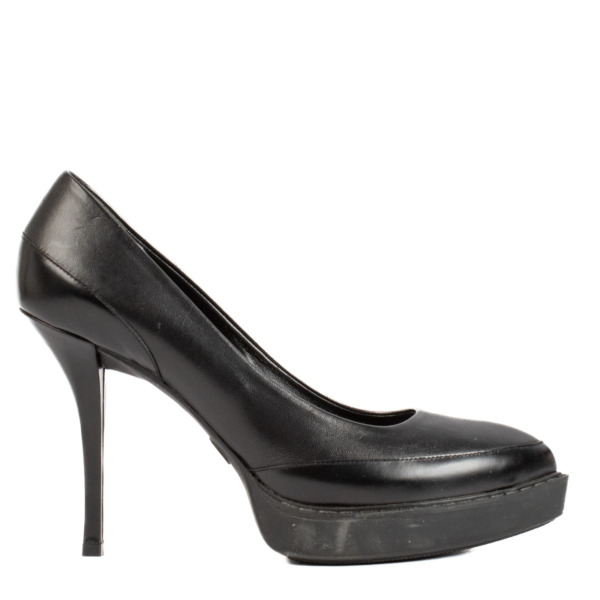 GUCCI バックストラップミュール　サイズ37 黒 ll13318_gucci_black_leather_pu