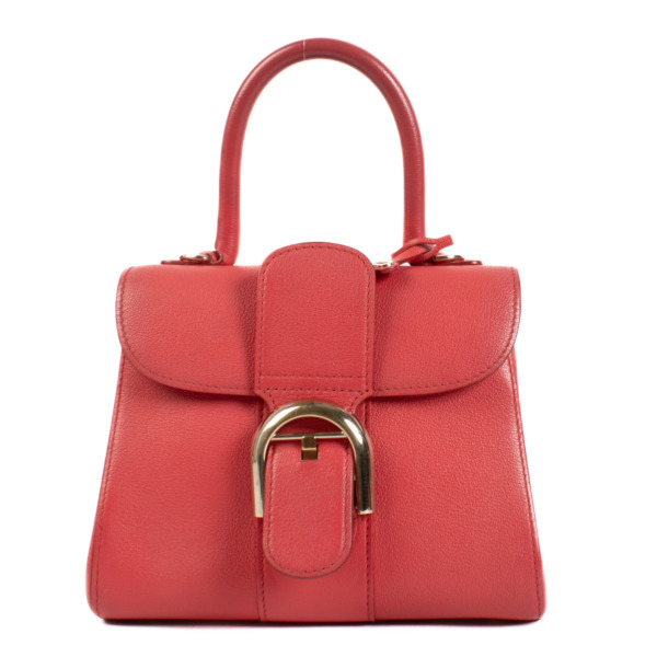 ★Delvaux デルヴォー★ BRILLANT ミニ Rodeo Calf Delvaux Rose Candy Rodeo Calf Brillant Mini Bag ○ Labellov