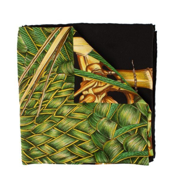 Hermès Jardin Créole Silk Scarf ○ Labellov ○ Buy and Sell
