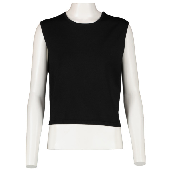 CHANEL スポーツライン/ペプラムトップス BLACK サイズ38 CHANEL スポーツライン/ペプラムトップス BLACK サイズ38