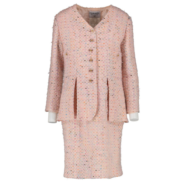 Send in mid-April】【pink petale】Grace Tweed Jacket