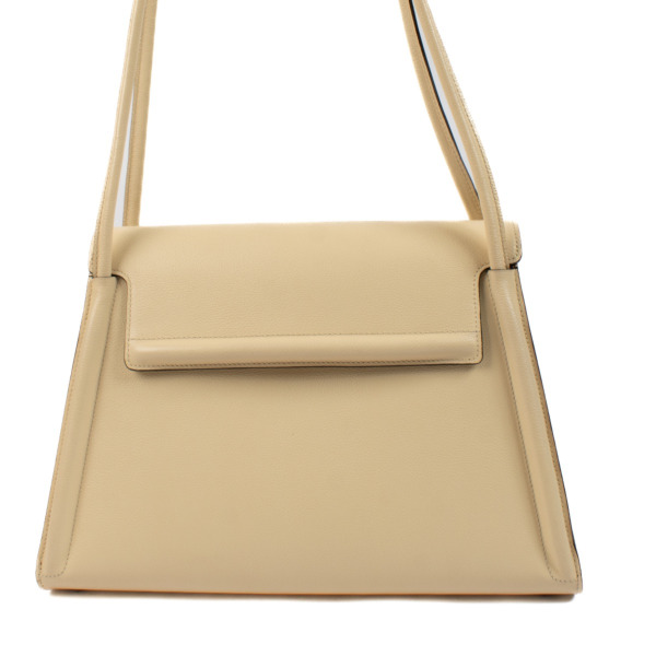 ◆VALLUAT◆ Dellua bagWhite Beige 4-15 ll15050_delvaux_white_leather_