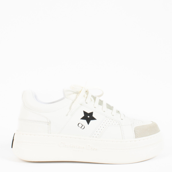 Dior White Star Platform Sneakers ○ Labellov ○ Buy and