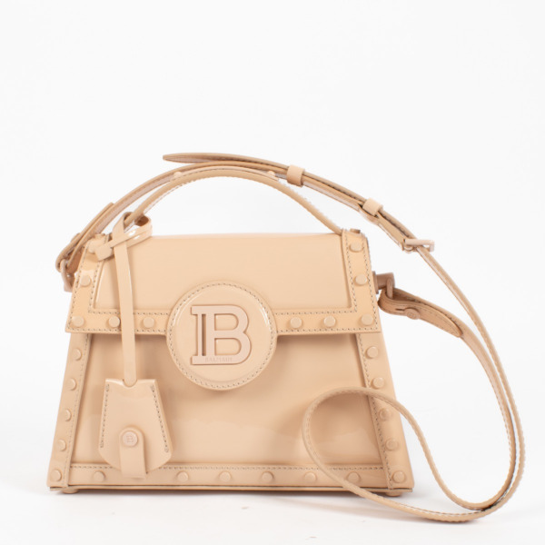 新品　BALMAIN B-Buzz 23 2ways ハンドバッグ ピンク Balmain Pink leather b-buzz 23 bag - Women | BN1DB526LAVE4AK