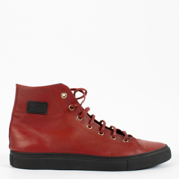 red1121ページ Gucci Red High Top Sneakers - Size 41 ○ Labellov ○ Buy and