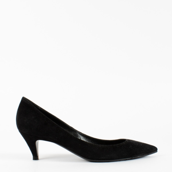 YSL ブラック ポインテッドトゥシューズ 36 1/2 YSL ブラック ポインテッドトゥシューズ 36 1/2