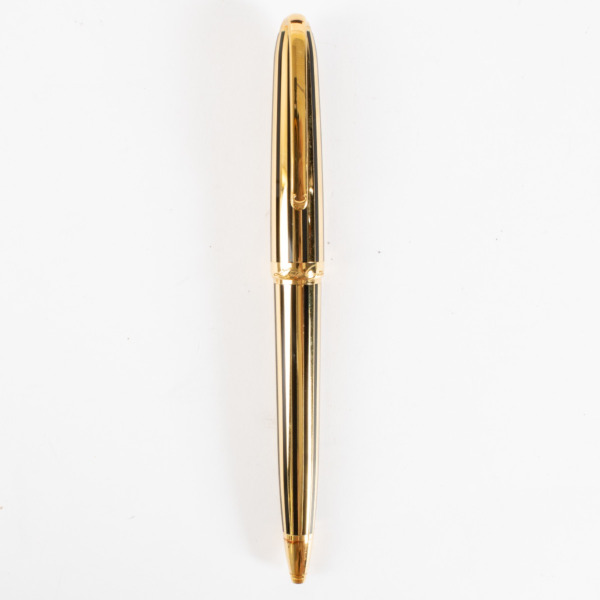 Cartier Gold Plated Lacquered Louis Cartier Ballpoint Pen