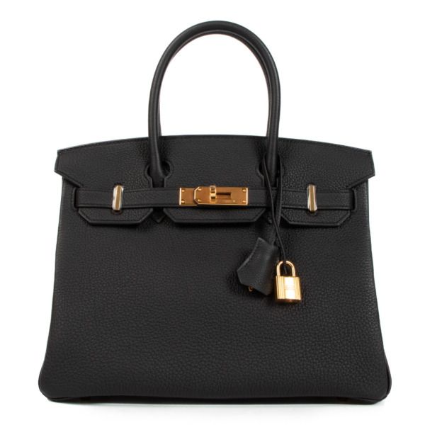 Hermès 2023 Birkin 30 Black Togo Labellov Buy and Sell Authentic Luxury