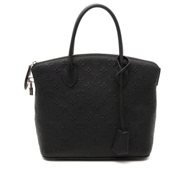 Louis Vuitton Black lockit monogram embossed Monogram Bag Labellov Buy ...