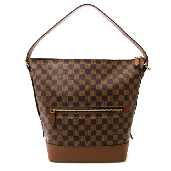 Louis Vuitton Damier Hobo Zipper Bag Labellov Buy and Sell Authentic Luxury