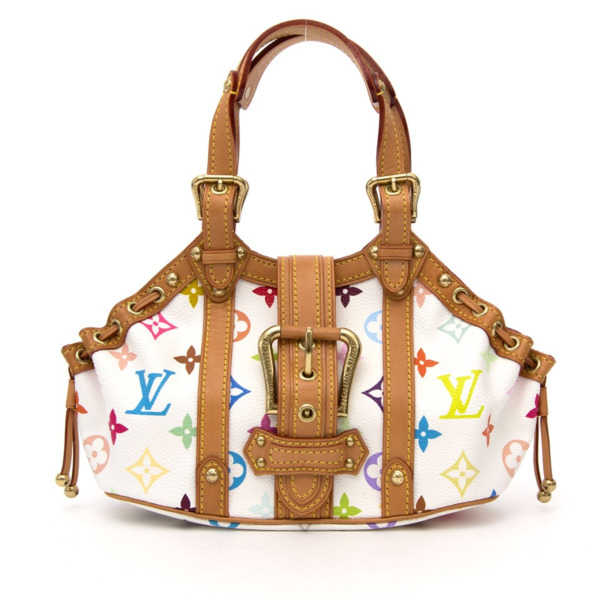 Louis Vuitton Limited Edition Theda PM Multicolor Labellov Buy and Sell ...