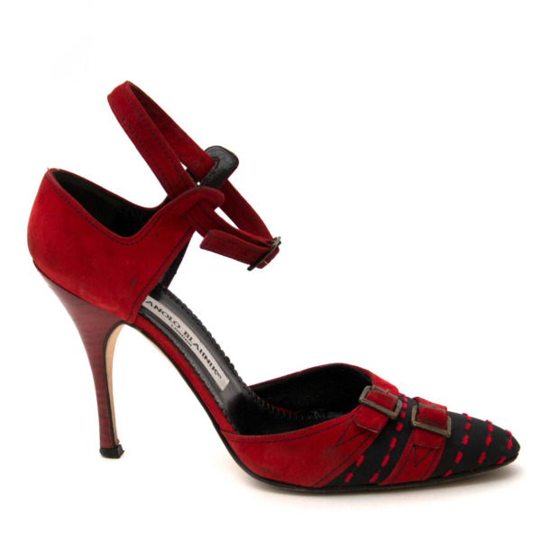 manolo blahnik red heels