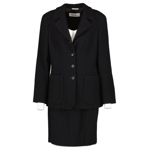 リタ　MAX MARA 42  ジャケット&スカート セットアップ MAX MARA Skirt setup Size 42 White tag jacket blazer tight