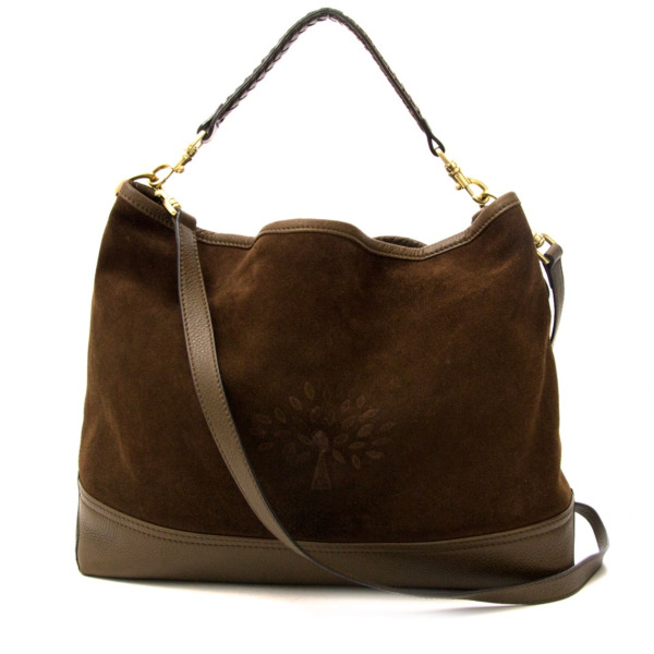 Mulberry Brown Suede Bag Labellov Buy and Sell Authentic Luxury