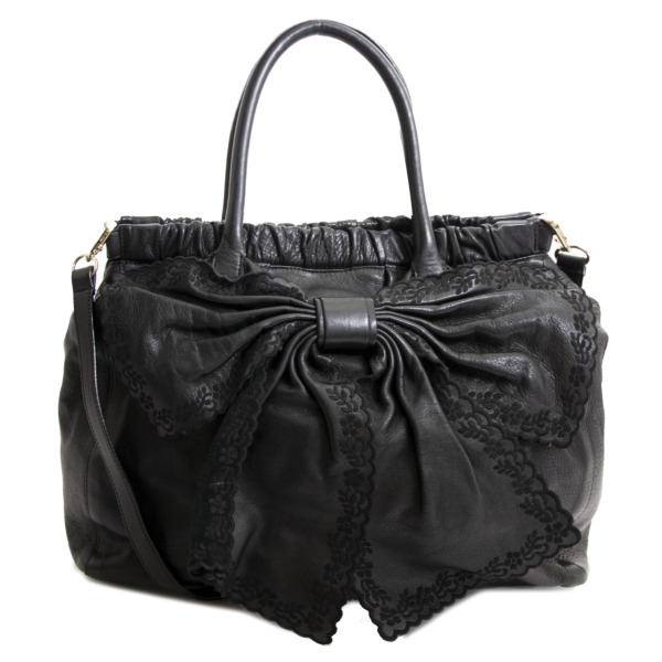 Valentino black and red bag deals