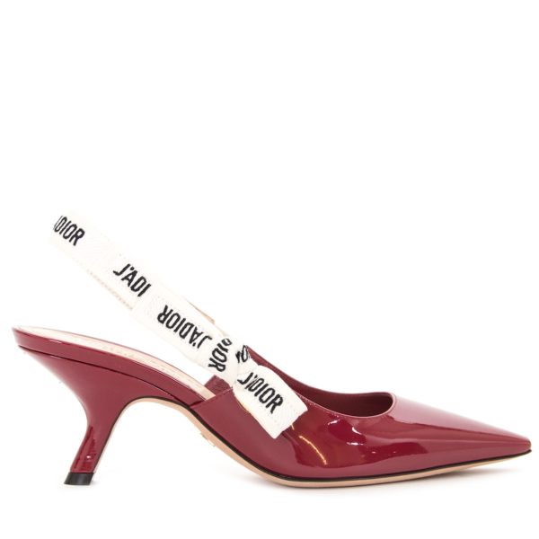 dior kitten heels slingback