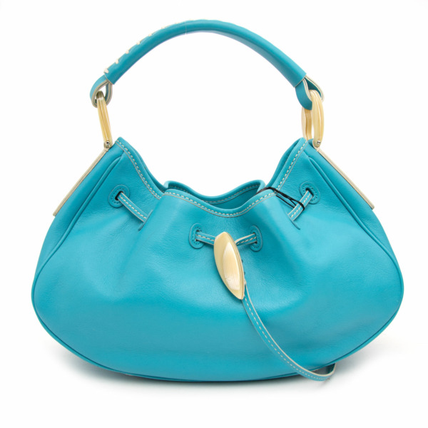 Tod's Turquoise Shoulder Bag Labellov Buy and Sell Authentic Luxury