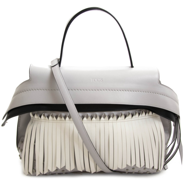 ソルオル トゥド パサ モデル solol-todopasa model Tod's Wave Bag Monospalla Piccola Grey ○ Labellov ○ Buy and Sell