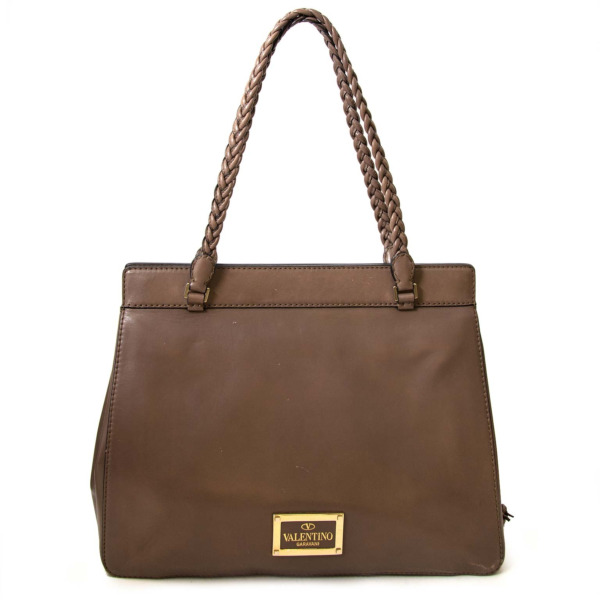 brown valentino purse